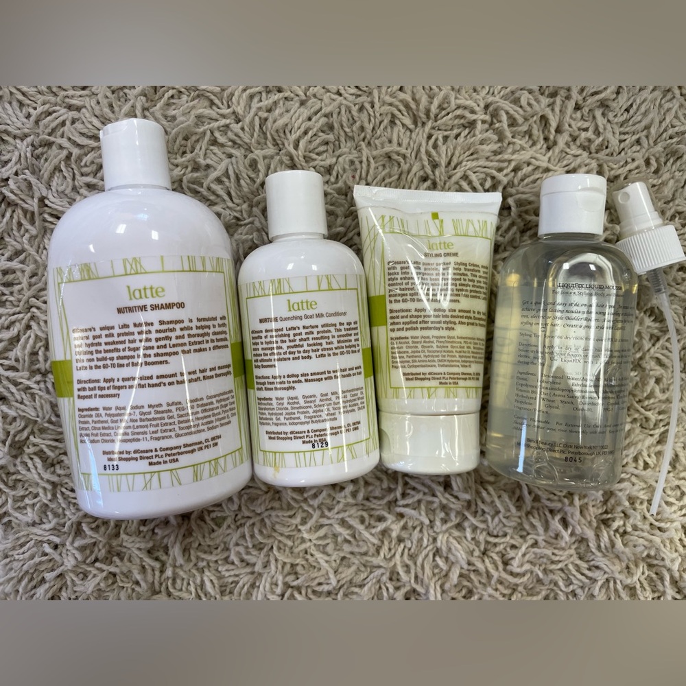 DiCesare Hair Care Bundle (Shampoo, Conditioner, Styling Cream, Musse) RARE - Picture 2 of 13